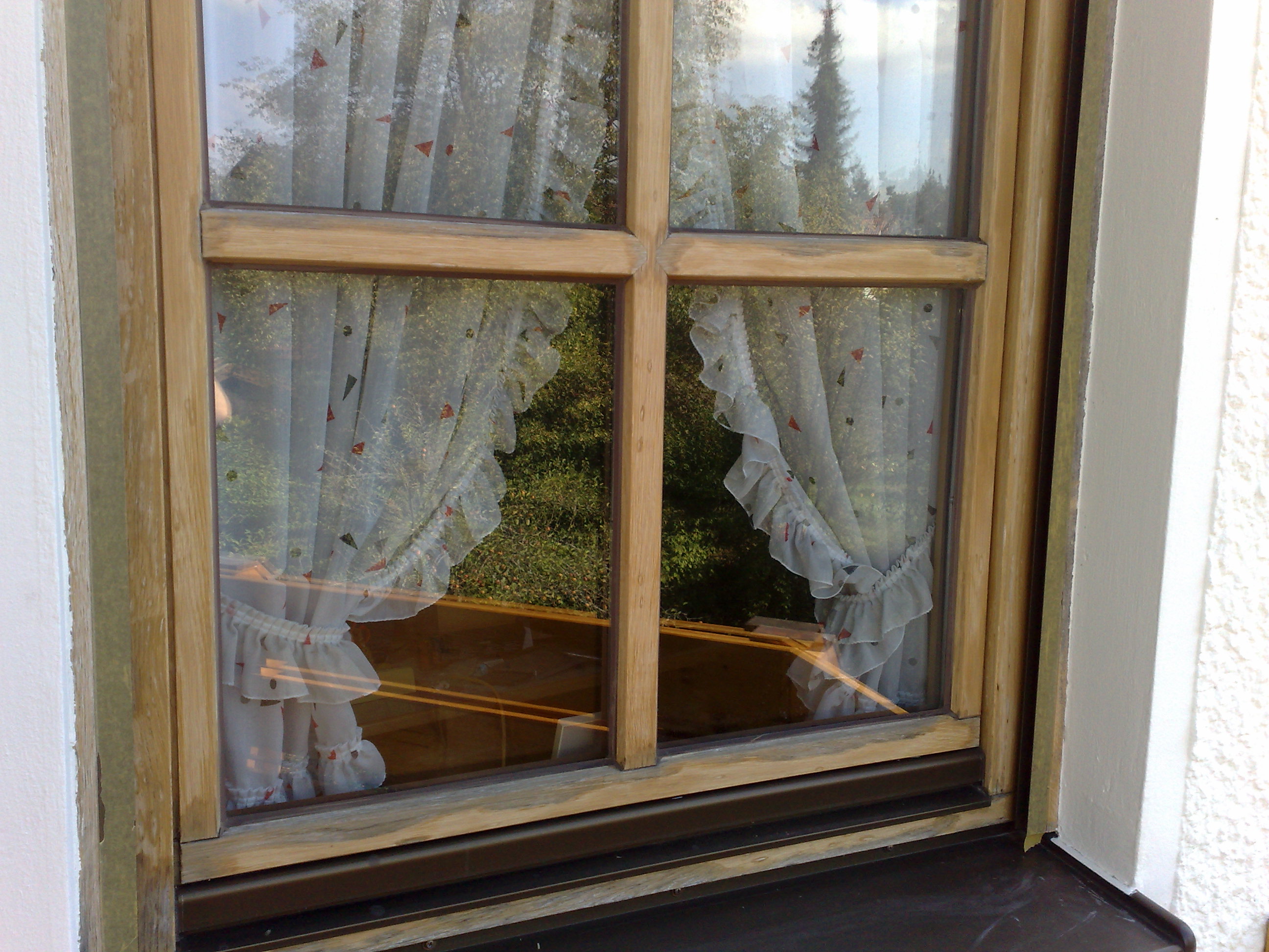 Aufhelltechnik Fenster